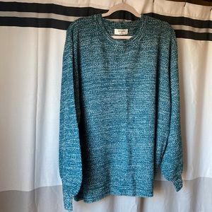 Crewneck acrylic sweater